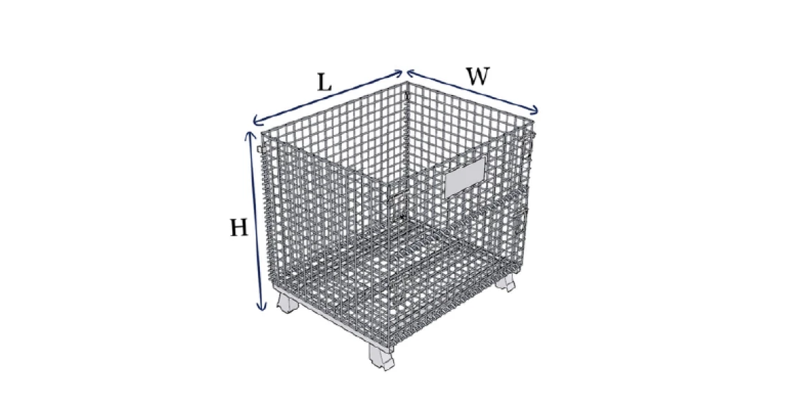 pallet wiremesh & container